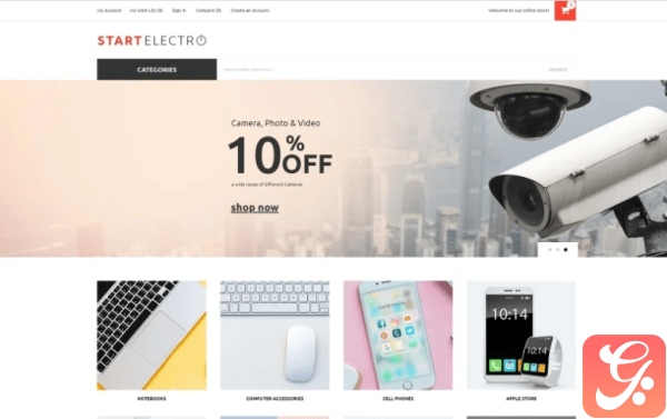 StartElectro Electronics Store Magento Theme