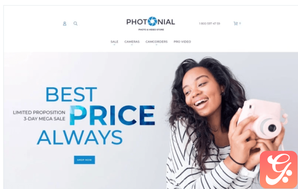 Photonial Photo Video Magento 2 Store