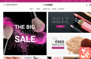 Cosmetta - Responsive Cosmetics Magento Theme