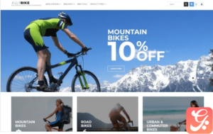 AllyBike - Cycling Supplies Store Responsive Magento Theme