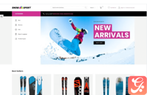 SnowSport - Extreme Sports Gear Magento Theme