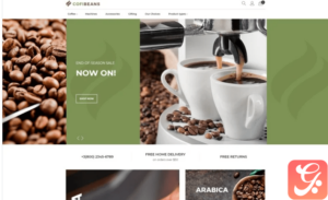 CofiBeans - AMP Coffee Shop Magento Theme
