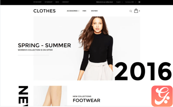 Clothes Store Magento Theme 1