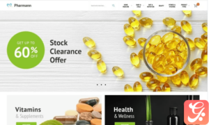 Pharmann - Drug Store Magento Theme