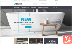 Delveti - Plumbing Supplies Magento Theme