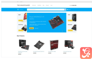 Techno Power Magento Theme