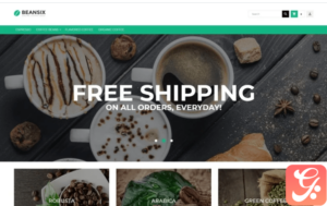 Beansix - Coffee Shop Magento Theme