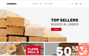 Hernesia - Building Materials Responsive Magento Theme