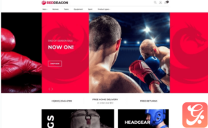 RedDragon - Martial Arts Shop Magento Theme