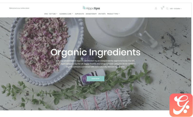 HippoSpa - SPA Store Magento Theme