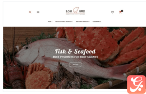 Longud - Seafood Delicacies Magento Theme