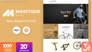 Magetique - Bikes AMP Magento Theme