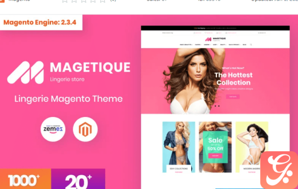 Magetique Lingerie Magento Theme