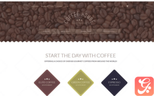 Coffee Shop Magento Theme