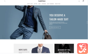 GloStore - AMP Men's Fashion Magento Theme