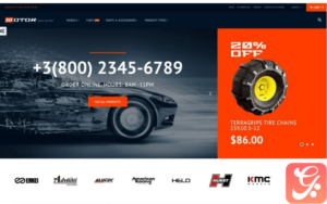 Motor - Car Services Magento Theme