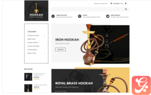 Hookah - Hookah Bar Magento Theme