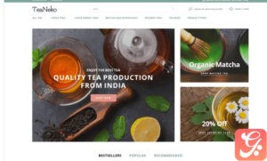 TeaNeko - Tea Website Magento Theme