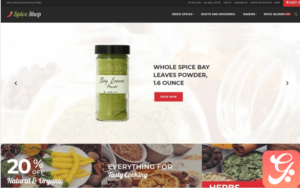 Spices Store - Spices Bootstrap Template Magento Theme
