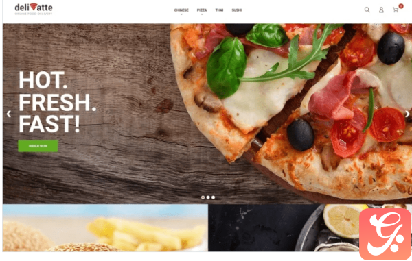 Deliatte Food Delivery Takeaway Magento 2 Theme 1