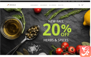 Spicelo - AMP Spice Shop Magento Theme
