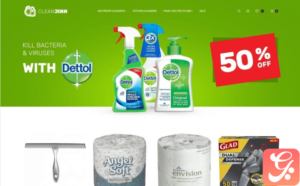 CleanJinn - Cleaning Supplies and Tools Store Responsive Magento Theme
