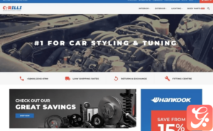 Carilli - Car Tuning Magento Theme