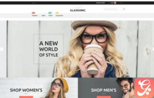 Glassonic Magento Theme