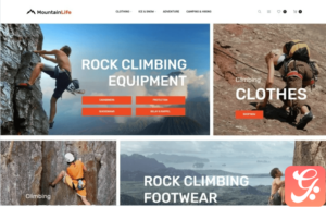 MountainLife - Climber's Gear Magento Theme