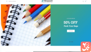 Berguard - Office & Stationery Supplies Magento Theme