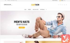 Captain - Hats and Caps Online Store Magento Theme