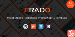 Erado - unique design WordPress theme 1.0