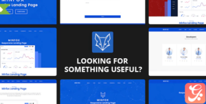 Onepage Business WordPress Theme - Minfox 1.0