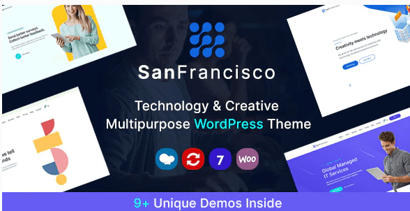 San Francisco - Creative WordPress Theme 1.24