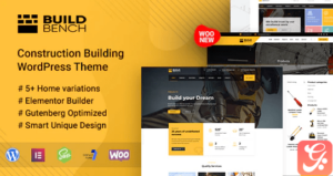 Construction Building WordPress Theme - Buildbench 2.1.1