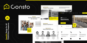 Consto | Industrial Construction Company Theme 1.0