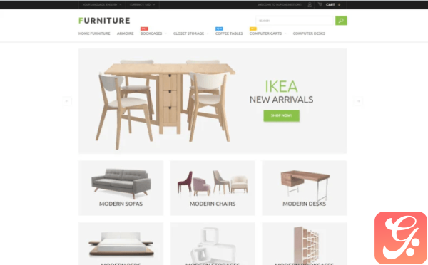 Furniture Store Magento Theme