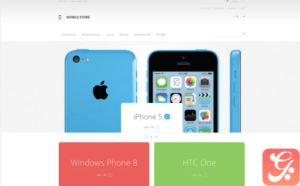 Mobile Heaven Magento Theme