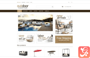Garden Design Responsive Magento Theme