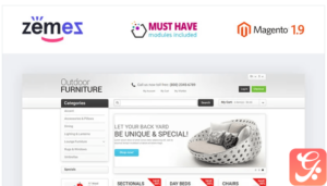 Furniture for Your Garden Magento Theme
