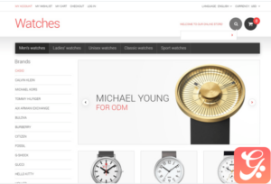 Watches Responsive Magento Theme