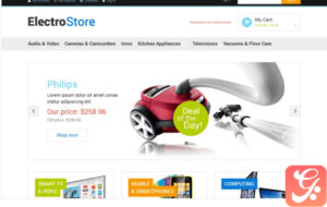 Electronics Store Responsive Magento Theme