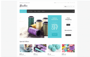 Needles Magento Theme