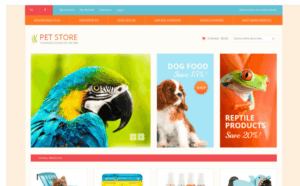 Pet Shop Responsive Magento Theme