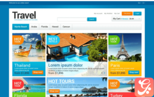 Travel Agency Store Magento Theme