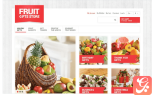 Fruit Gifts Store Magento Theme