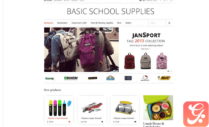 School Supplies Magento Theme