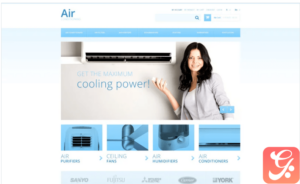 Air Conditioners Magento Theme