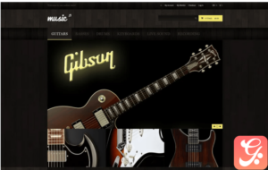 Music Store Magento Theme