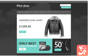 Online Pilot Store Magento Theme